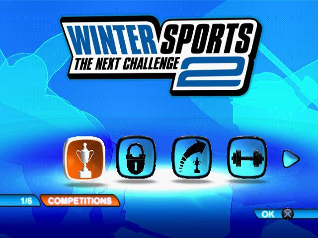 Winter Sports 2 : The Next Challenge — Title screen