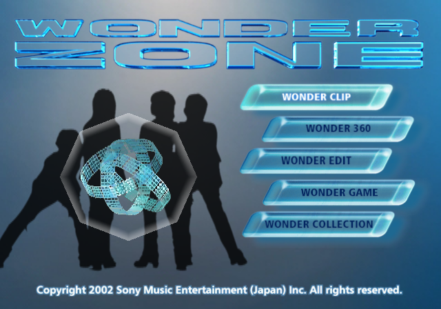 Wonder Zone — Title screen