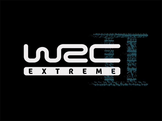 World Rally Championship II Extreme — Title screen
