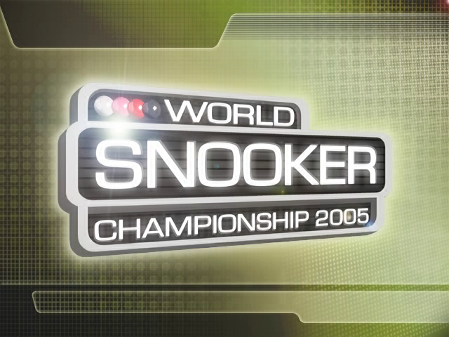 World Snooker Championship 2005 — Title screen