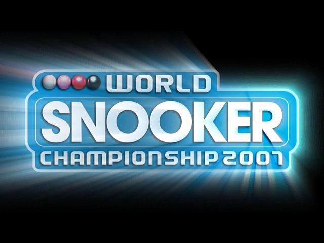 World Snooker Championship 2007 — Title screen