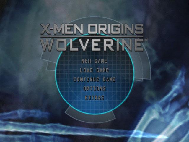 X-Men Origins : Wolverine — Title screen
