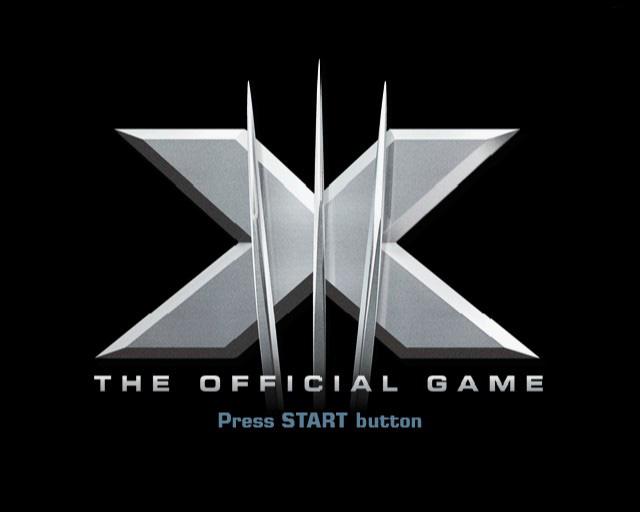 X-Men : The Official Game — Title screen