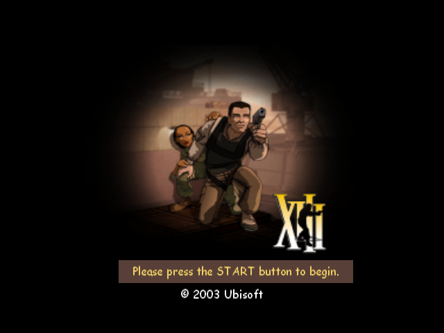 XIII — Title screen