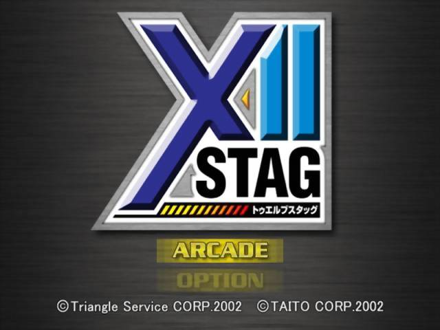 XII Stag — Title screen