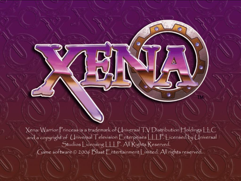 Xena : Warrior Princess — Title screen