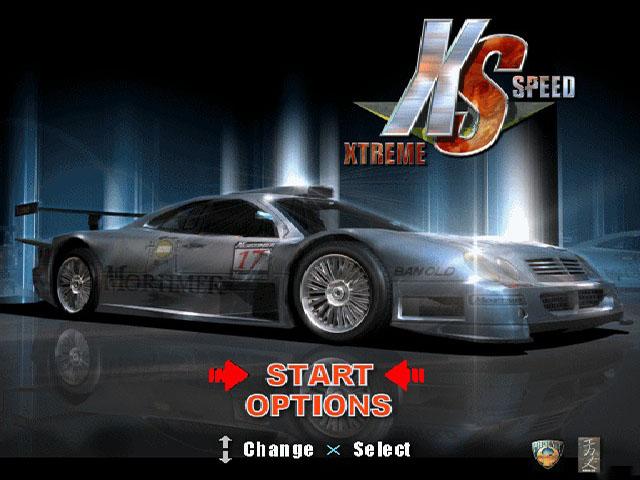 Xtreme Speed — Title screen