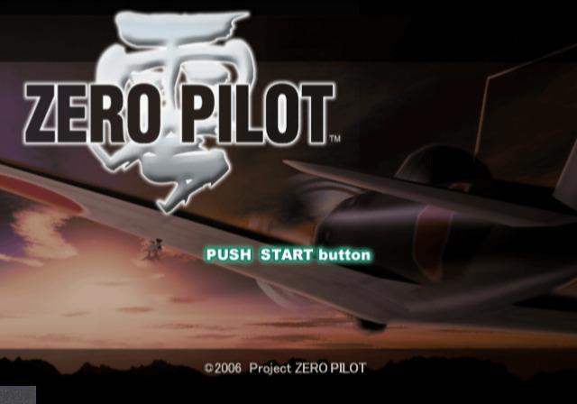 Zero Pilot : Zero — Title screen