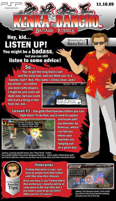 Kenka Bancho : Badass Rumble — Box back