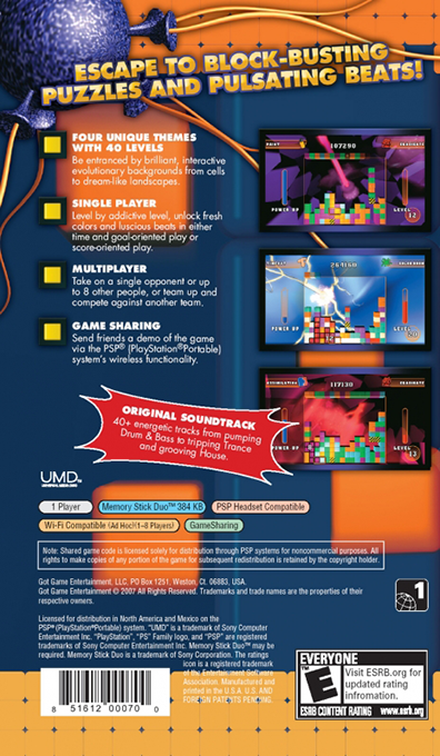 Puzzle Scape — Box back