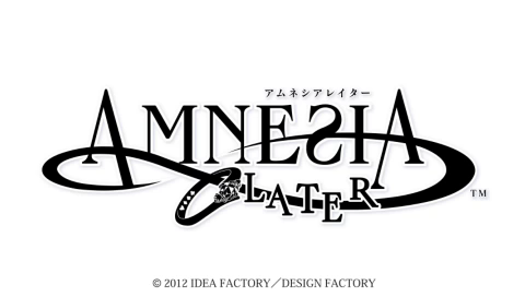 Amnesia Later — Title screen