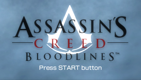 Assassin's Creed : Bloodlines — Title screen