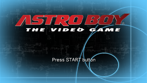 Astro Boy : The Video Game — Title screen