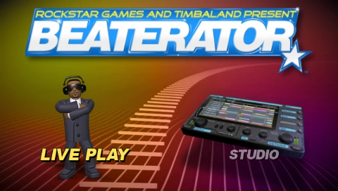 Beaterator — Title screen