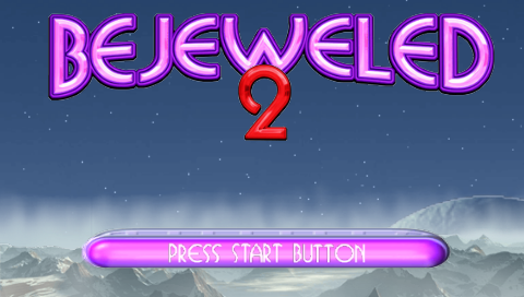 Bejeweled 2 — Title screen