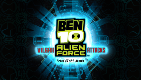 Ben 10 : Alien Force, Vilgax Attacks — Title screen