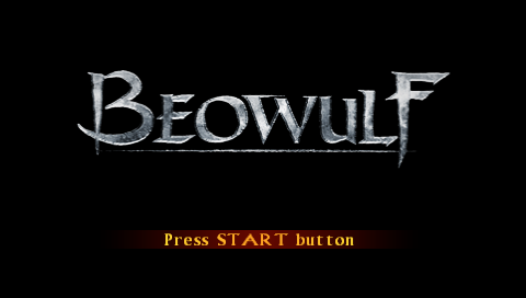 Beowulf : The Game — Title screen