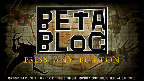 Beta Bloc — Title screen
