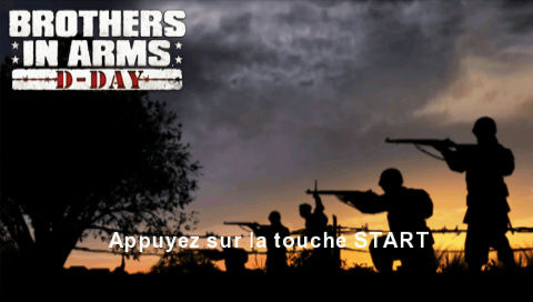 Brothers in Arms : D-Day — Title screen