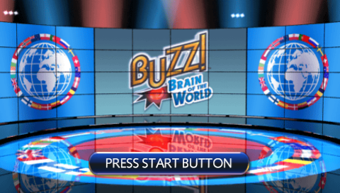 Buzz! Brain of the World — Title screen