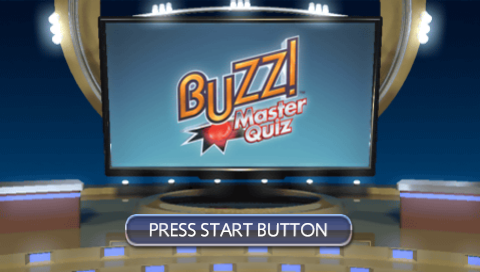 Buzz! Master Quiz — Title screen