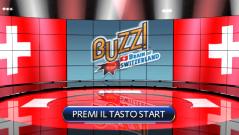 Buzz ! : The Ultimate Music Quiz — Title screen