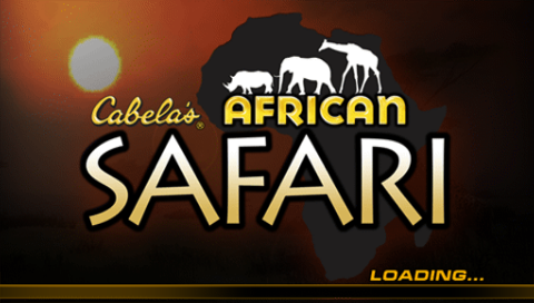 Cabela's African Safari — Title screen