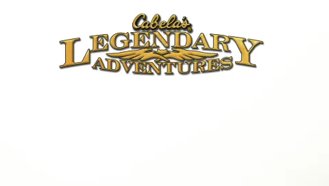 Cabela's Legendary Adventures — Title screen