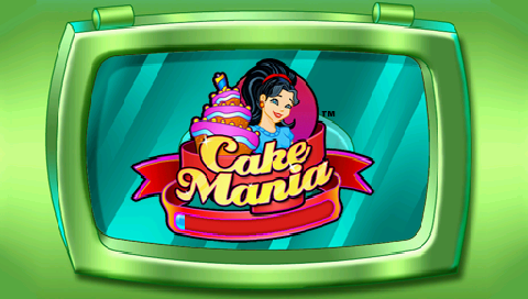Cake Mania : Baker's Challenge — Title screen