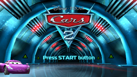 Cars 2 — Title screen
