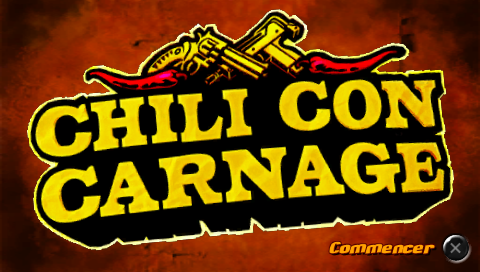 Chili Con Carnage — Title screen
