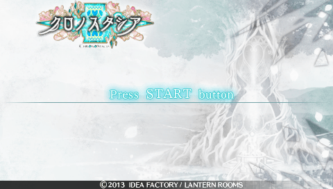 Chronostacia — Title screen