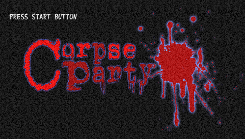 Corpse Party — Title screen