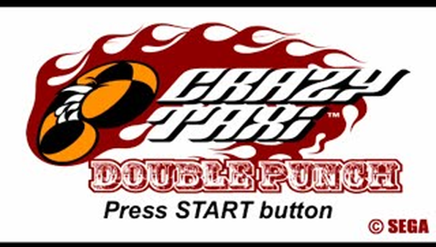 Crazy Taxi : Fare Wars — Title screen