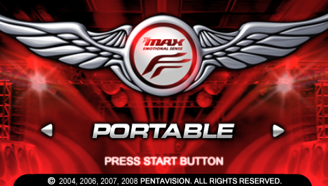 DJ Max Fever — Title screen