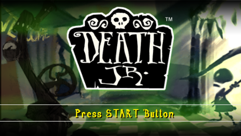 Death Jr. — Title screen