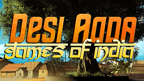 Desi Adda : Games of India — Title screen
