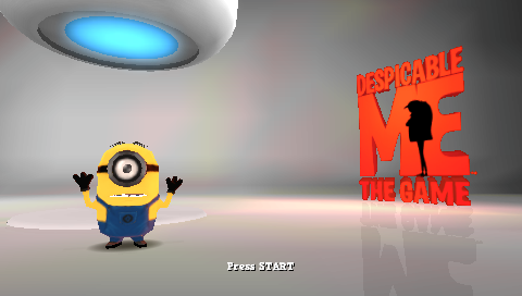 Despicable Me : The Game — Title screen