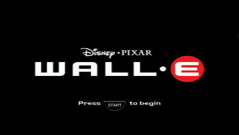 Disney-Pixar WALL-E — Title screen