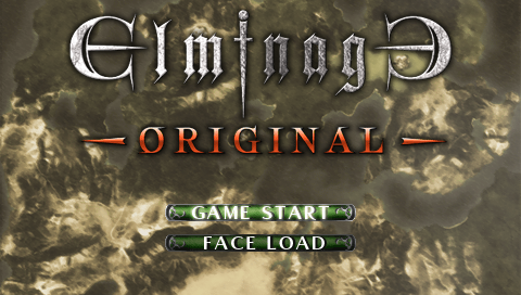 Elminage Original — Title screen