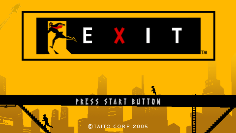 Exit — Title screen
