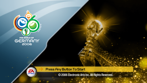 FIFA World Cup : Germany 2006 — Title screen