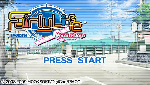 FairlyLife : MiracleDays — Title screen