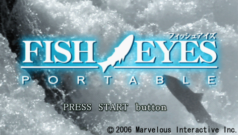 Fish Eyes Portable — Title screen