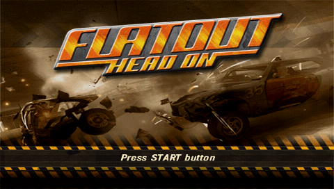 FlatOut : Head On — Title screen