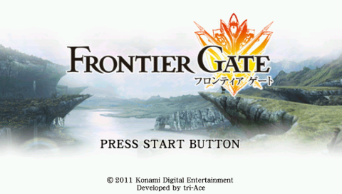 Frontier Gate — Title screen