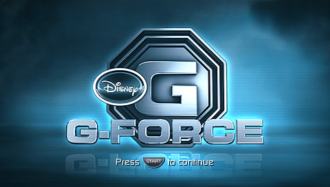 G-Force — Title screen