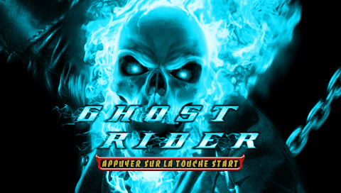 Ghost Rider — Title screen
