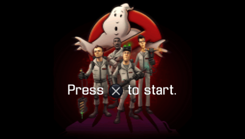 Ghostbusters : The Video Game — Title screen