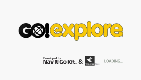 Go!Explore — Title screen
